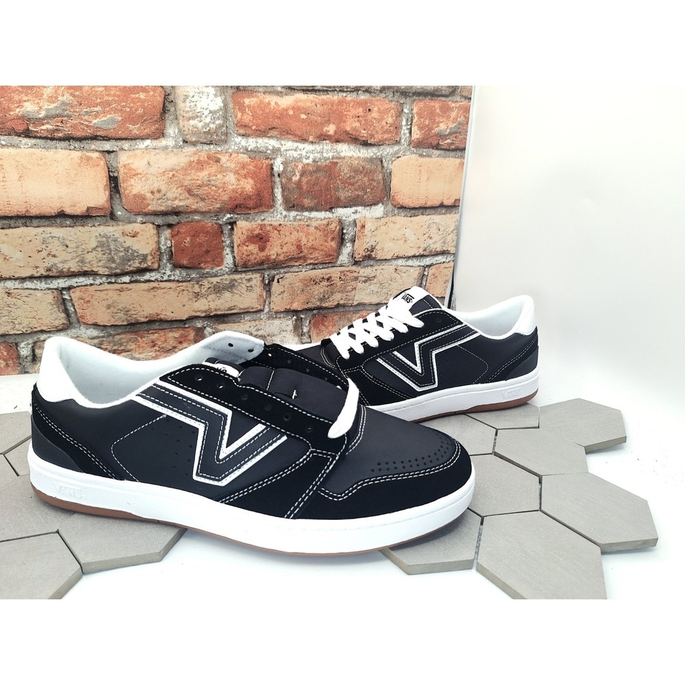 Vans Lowland 2.0 Men's Sneakers Black White Gum Size 11 US New 2024 - Picture 2 of 10